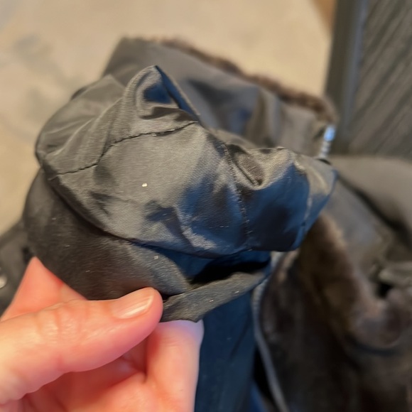 LAST CHANCE! Marc New York Black Jacket Removable Faux Fur Lining Mens - Picture 7 of 7